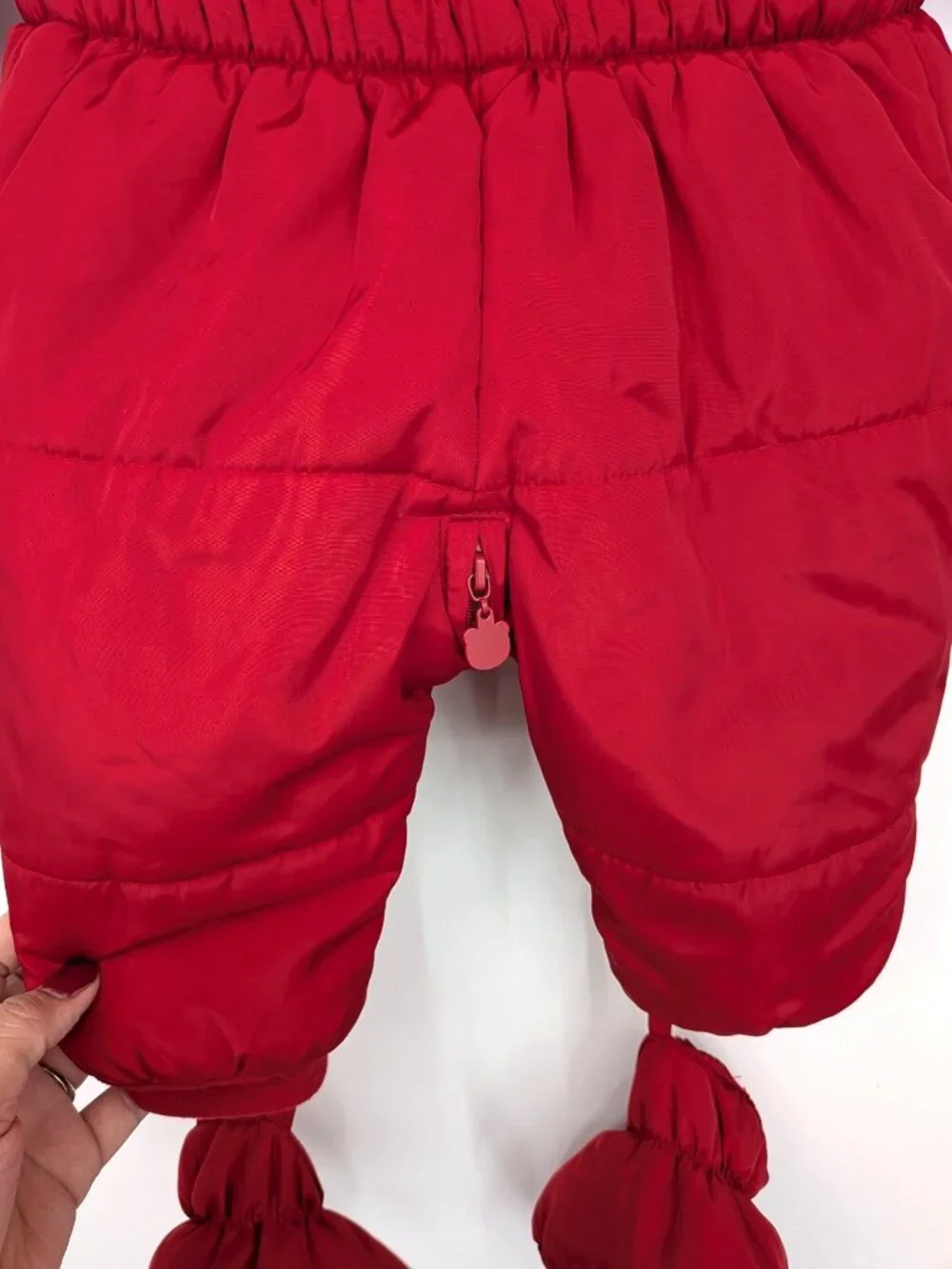 Mayoral Baby Zip Snowsuit Hooded Sherpa Lined Jumpsuit‎ Mittens Booties 9 Months